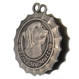 Mutt Dog Id Tag Antique Silver Finish - Tags4Tails