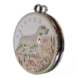 Pointer Dog Id Tag Silver Finish - Tags4Tails