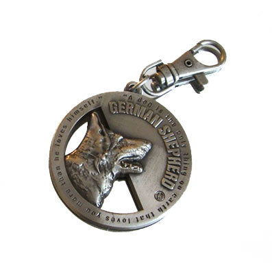 RWDesigns0330 German Shepherd Keychain. Dog. Gsd