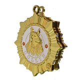 Collie Id Tag Gold Finish - Tags4Tails