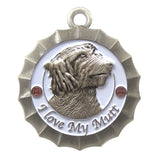 Mutt Dog Id Tag Antique Silver Finish - Tags4Tails