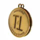 T4T Affection Dog Id Tag Antique Gold Finish - Tags4Tails