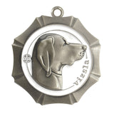 Vizsla Dog Id Tag Antique Silver Finish - Tags4Tails