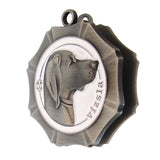 Vizsla Dog Id Tag Antique Silver Finish - Tags4Tails